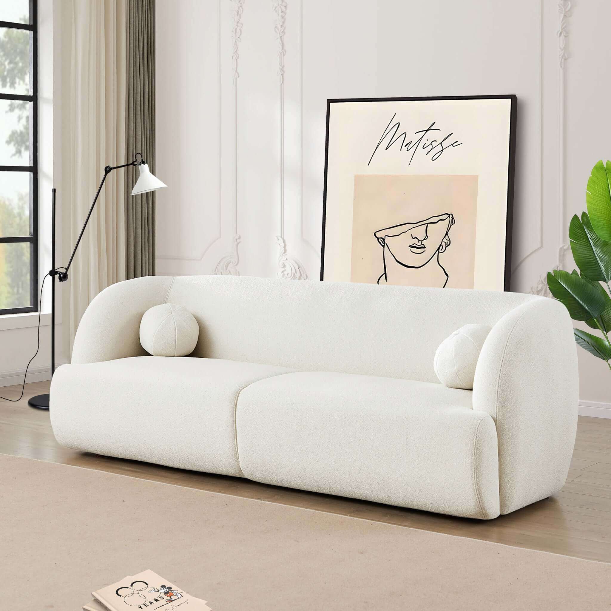 Garfield Boucle Sofa