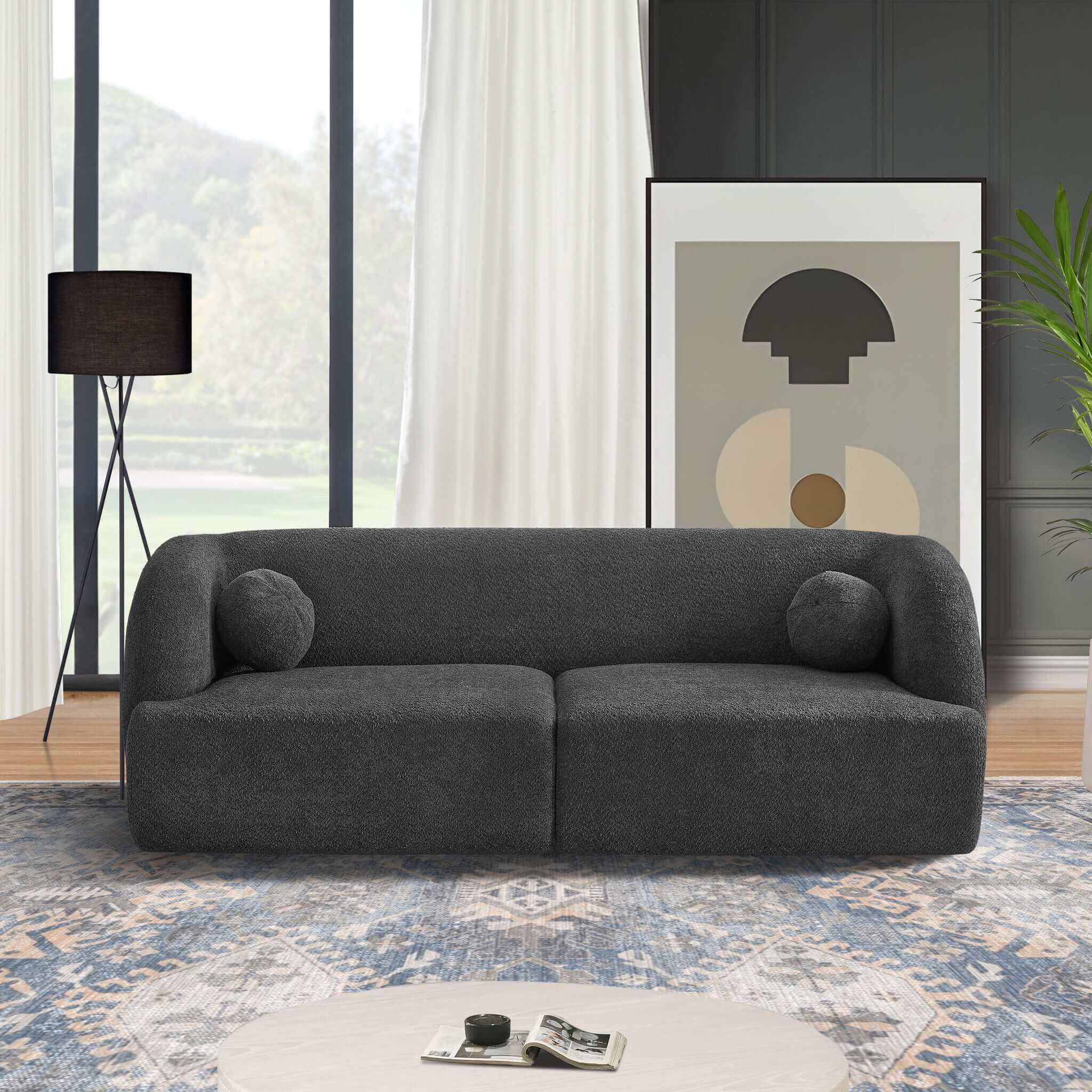 Garfield Boucle Sofa