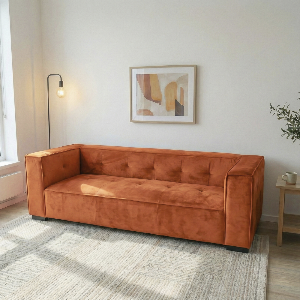 Jackson Velvet Sofa