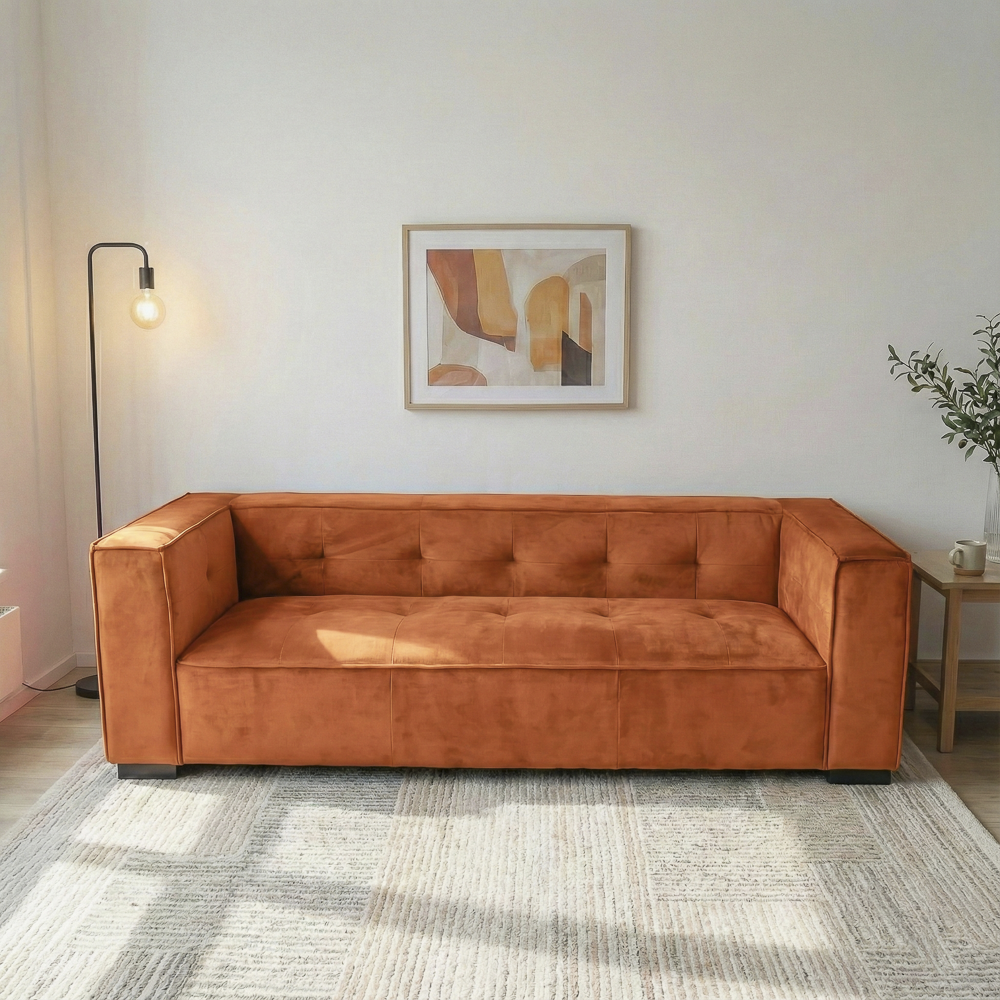 Jackson Velvet Sofa