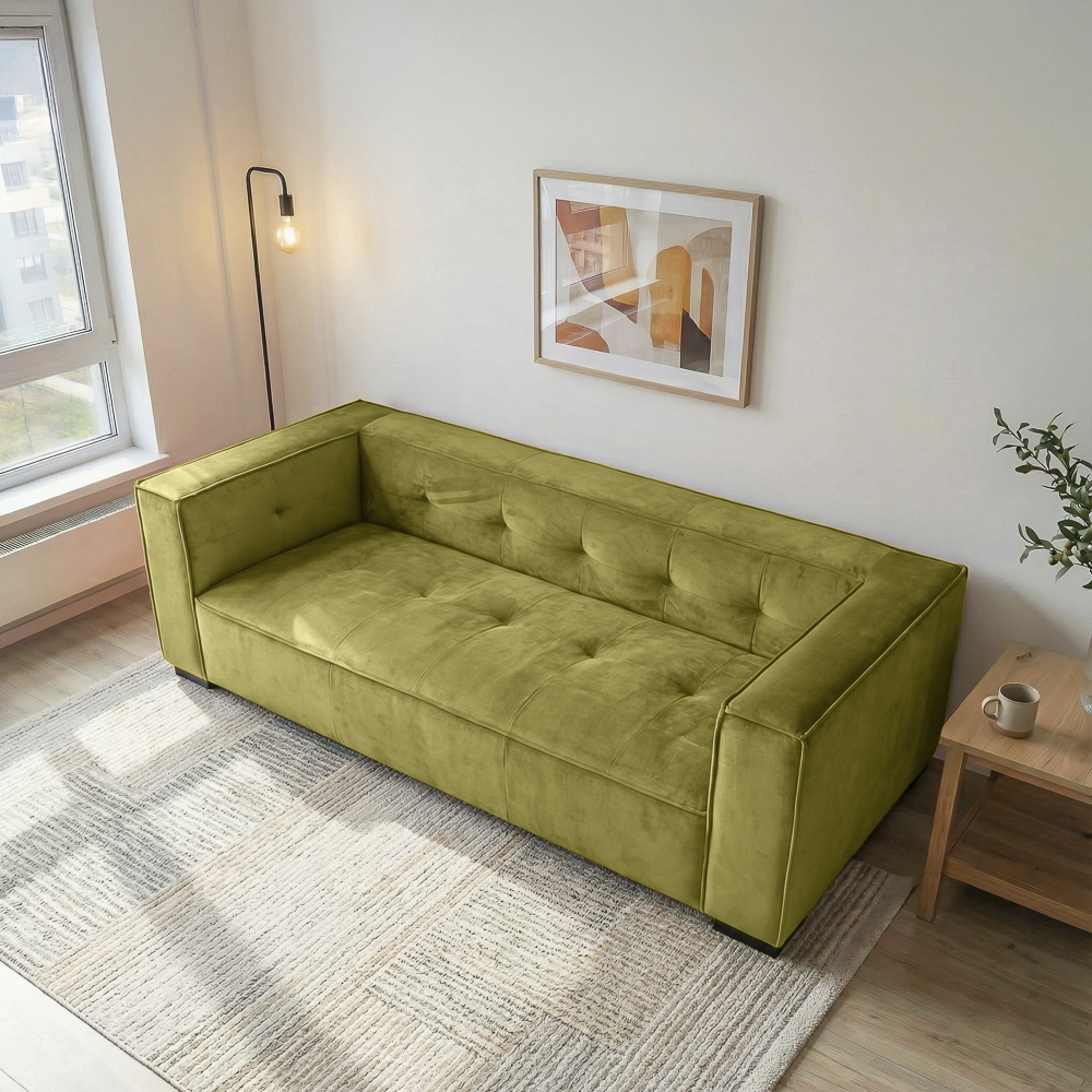 Jackson Velvet Sofa