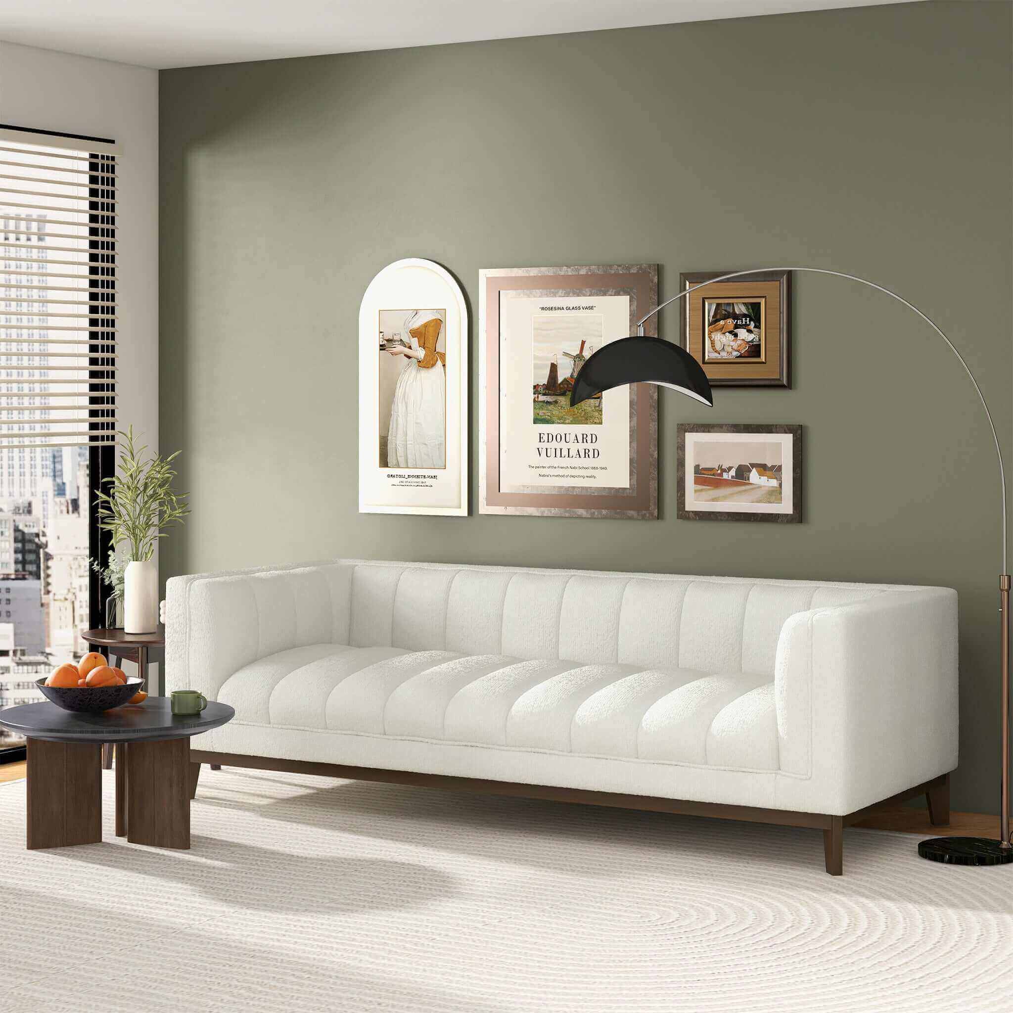 Greenpoint Boucle Sofa