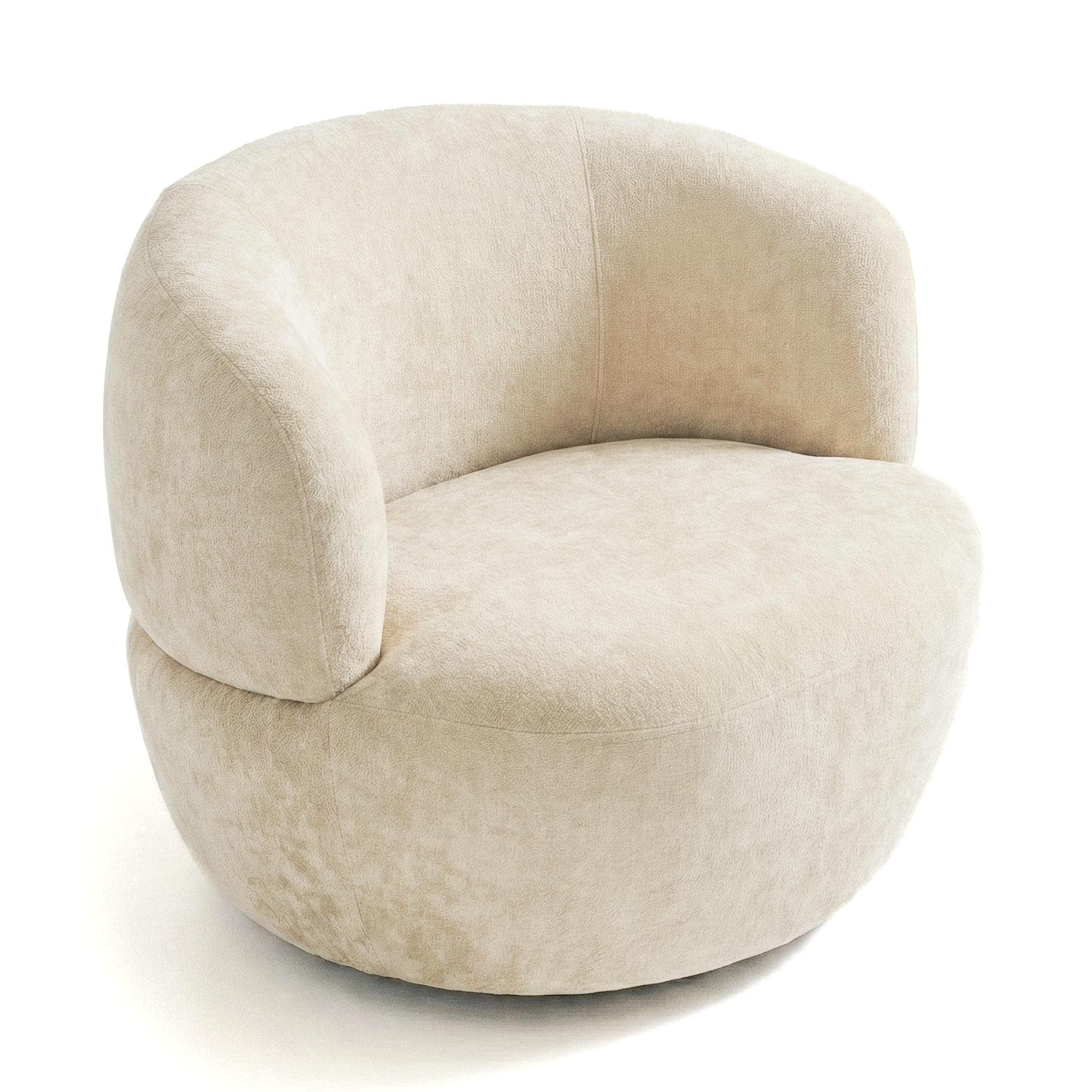Tempe Chenille Swivel Chair