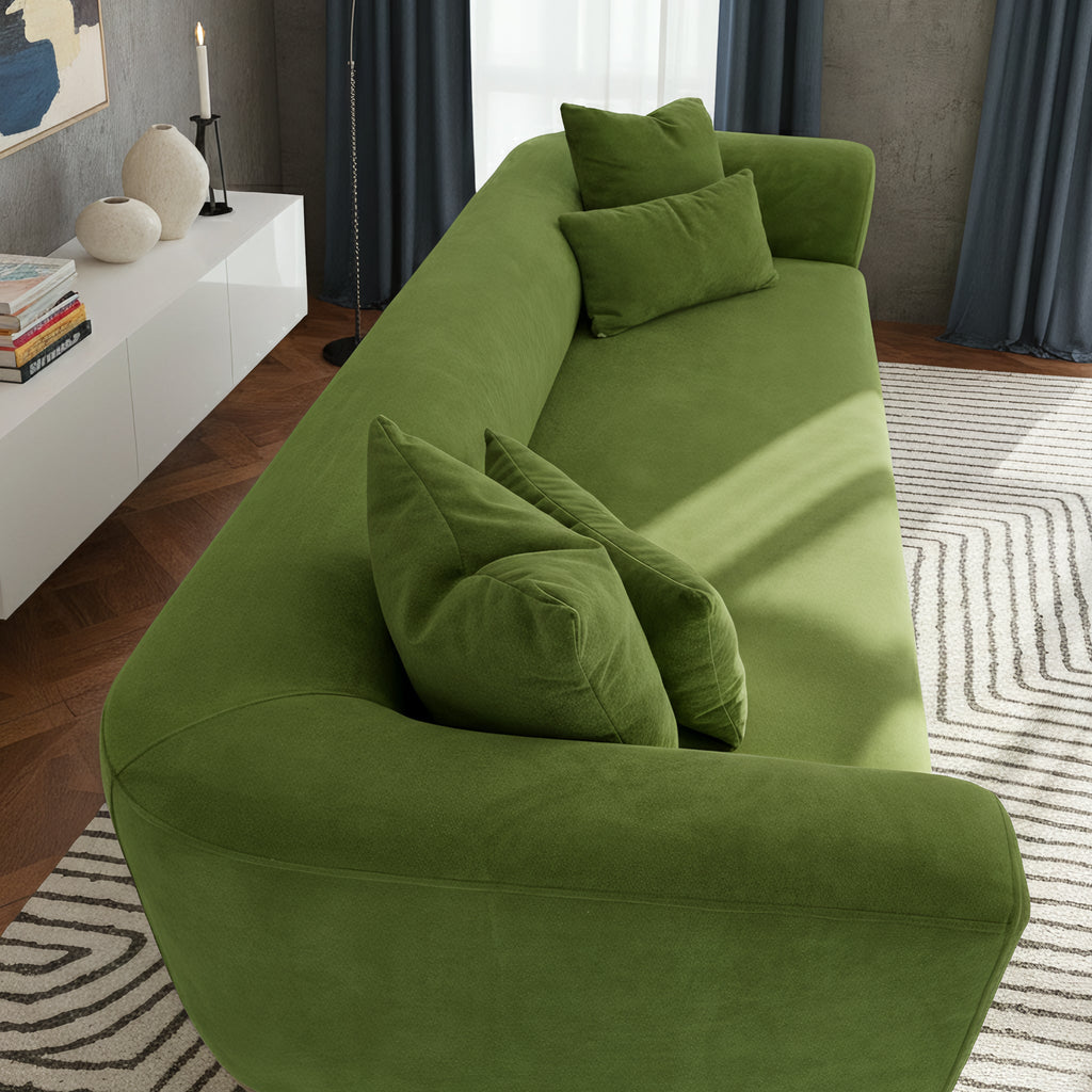 Tulsa Velvet Sofa