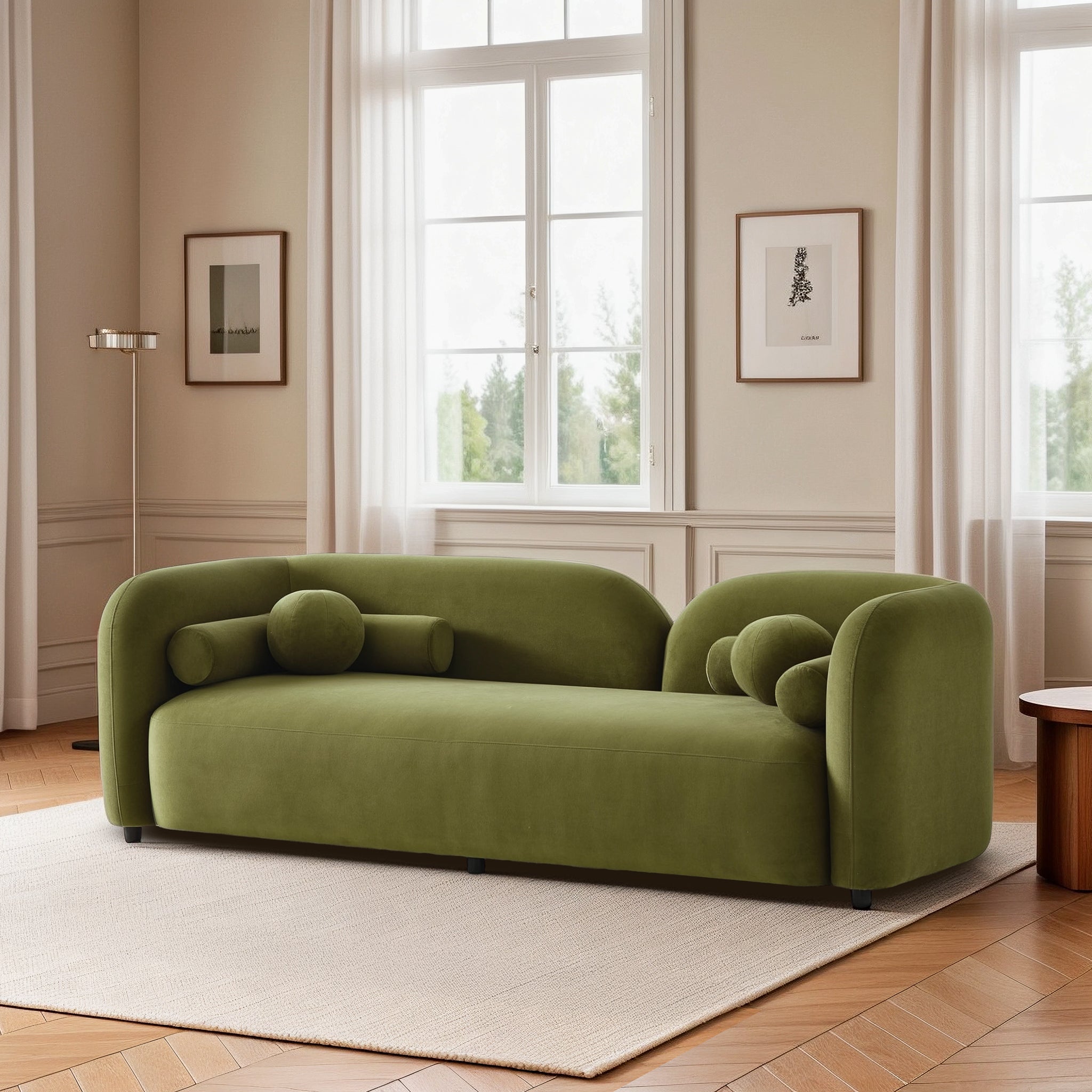 Bacio Velvet Sofa