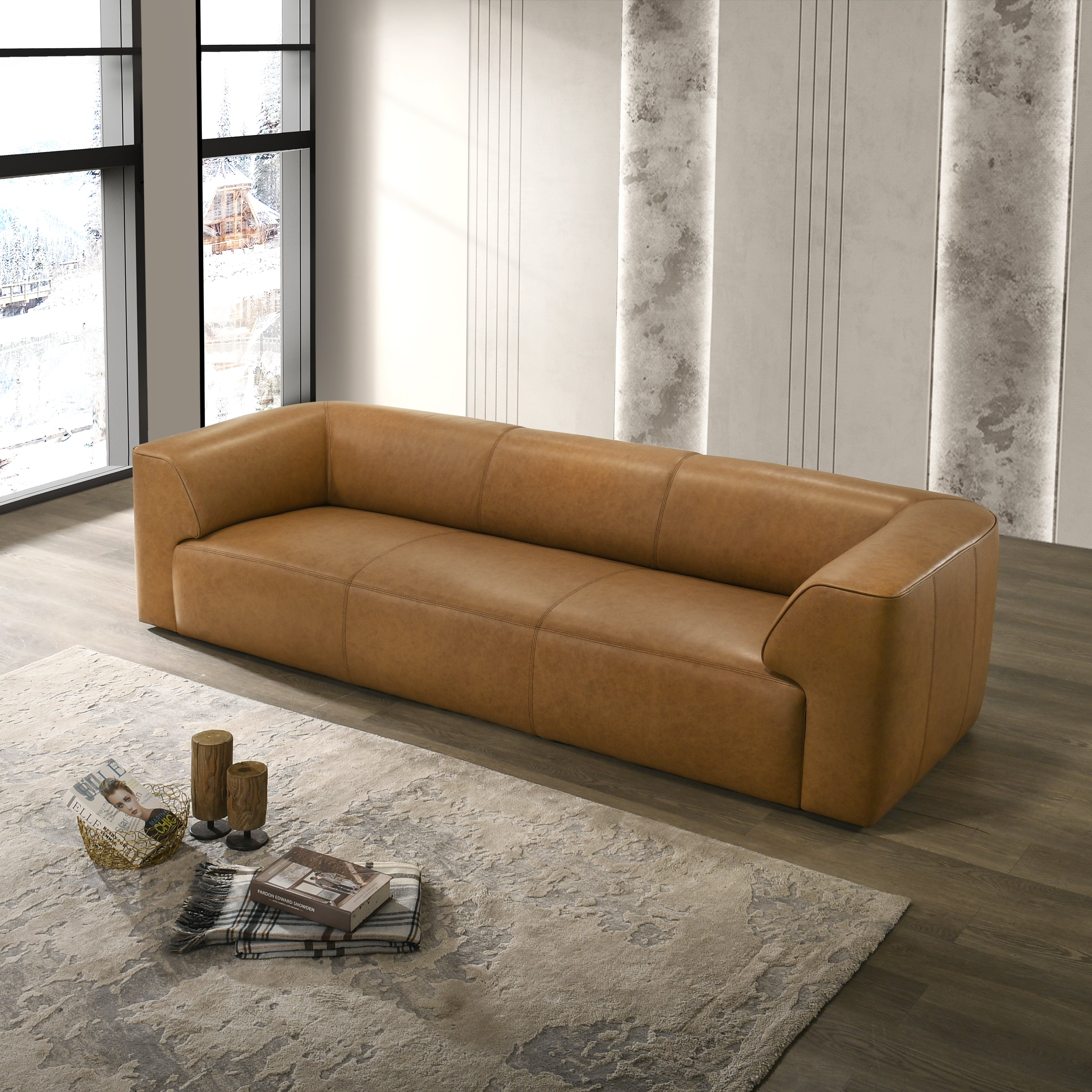 Orlando Leather Sofa